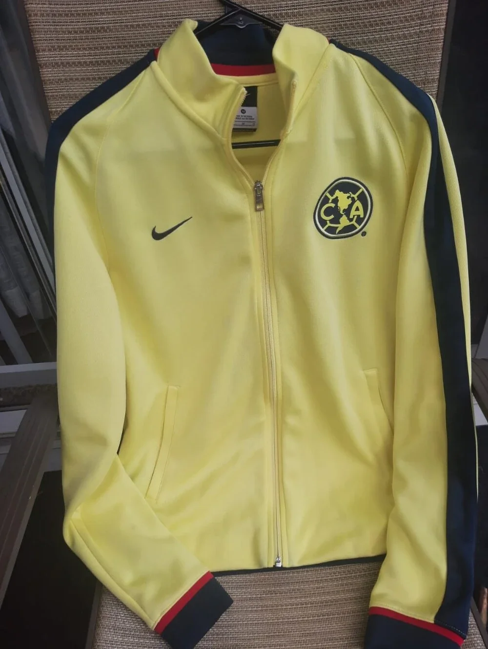 Nike x Club América Yellow Track Jacket